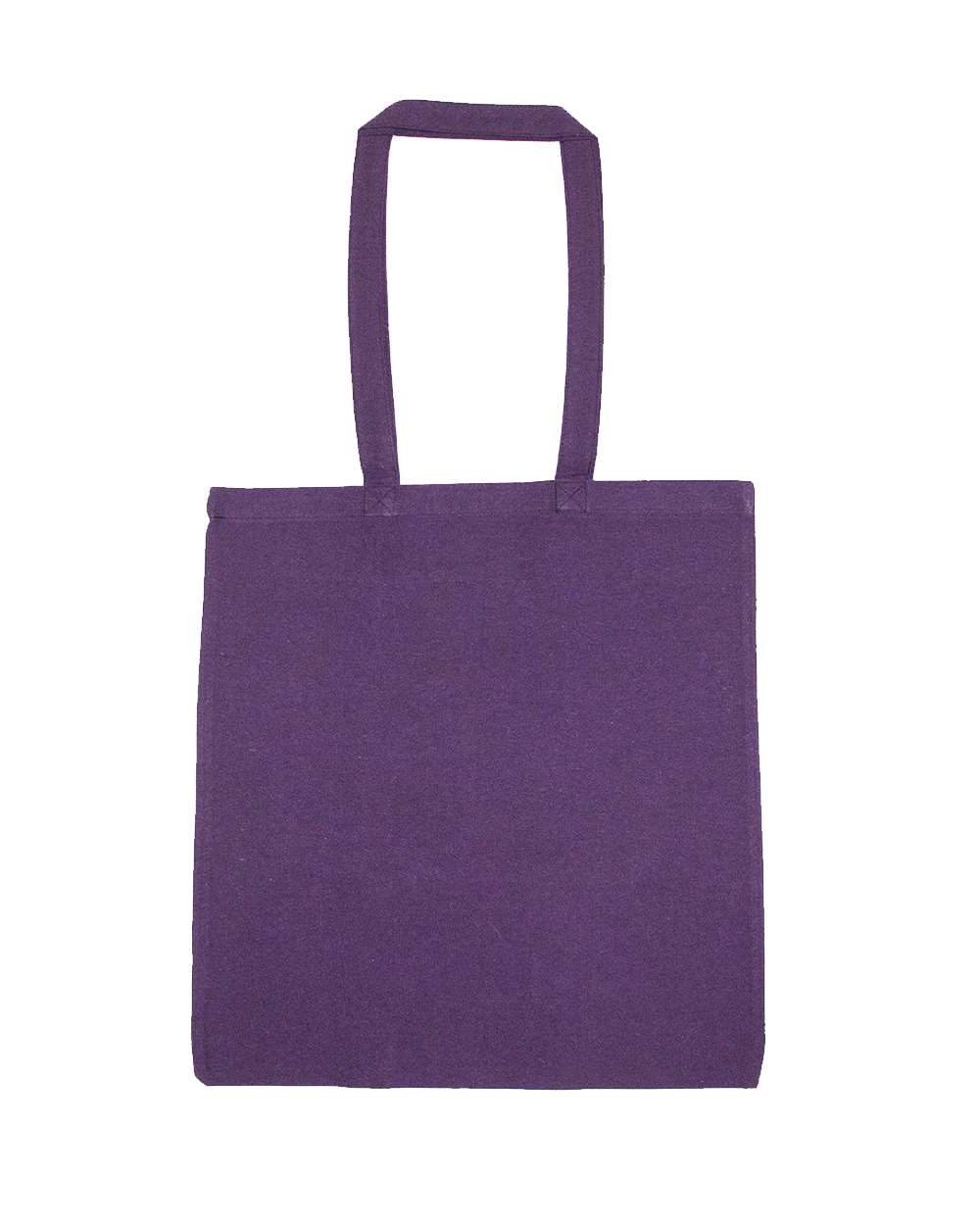 Lightweight Recycled Canvas Tote Bag with Extended Handle - 8505R, custom tote bag with logo imprint 10