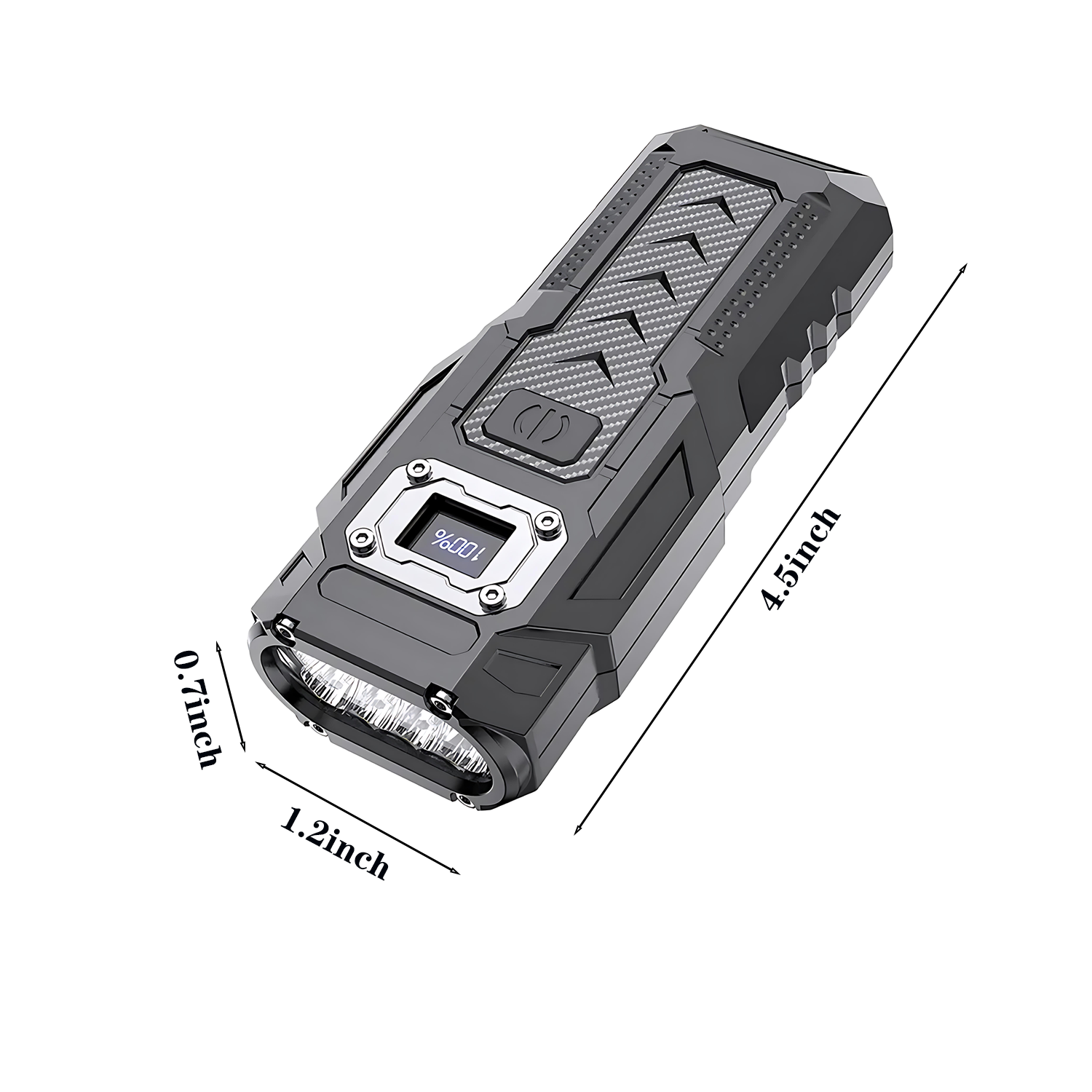 Waterproof Rechargeable Working Flashlight 3