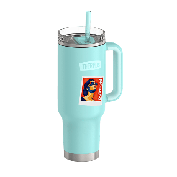 Thermos 40oz Stainless Steel Cup Holder Mug 427