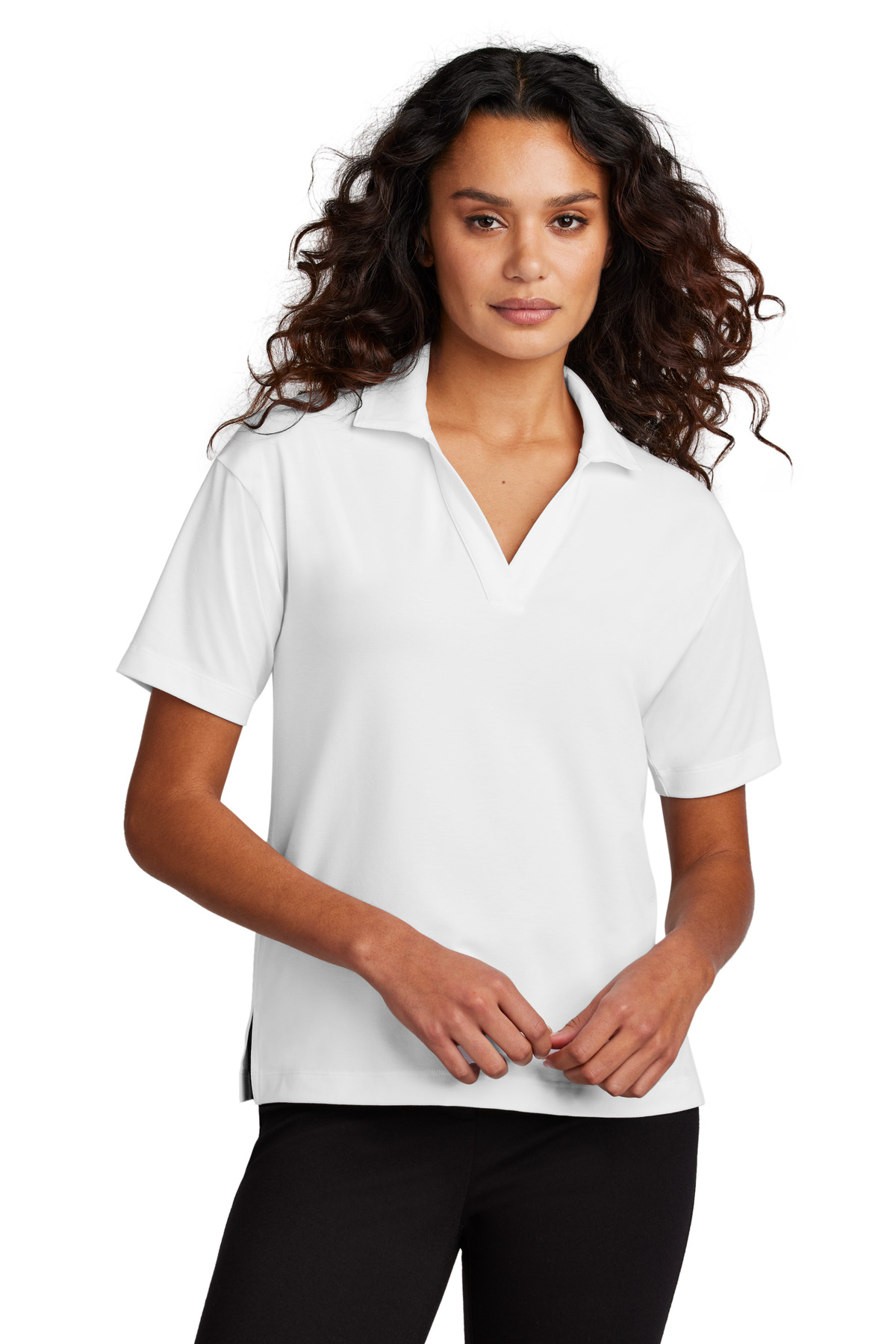 Mercer+Mettle Women's Stretch Jersey Polo MM1015 27