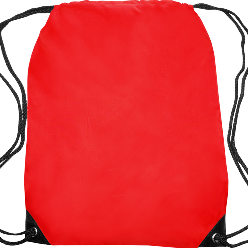 Black Trim Drawstring Bags 36