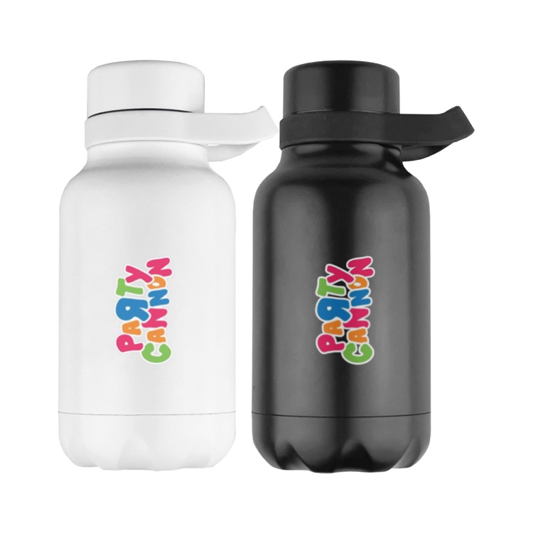 Bubble Vacuum Drink Bottle 380ml, custom water bottle with logo imprint 2