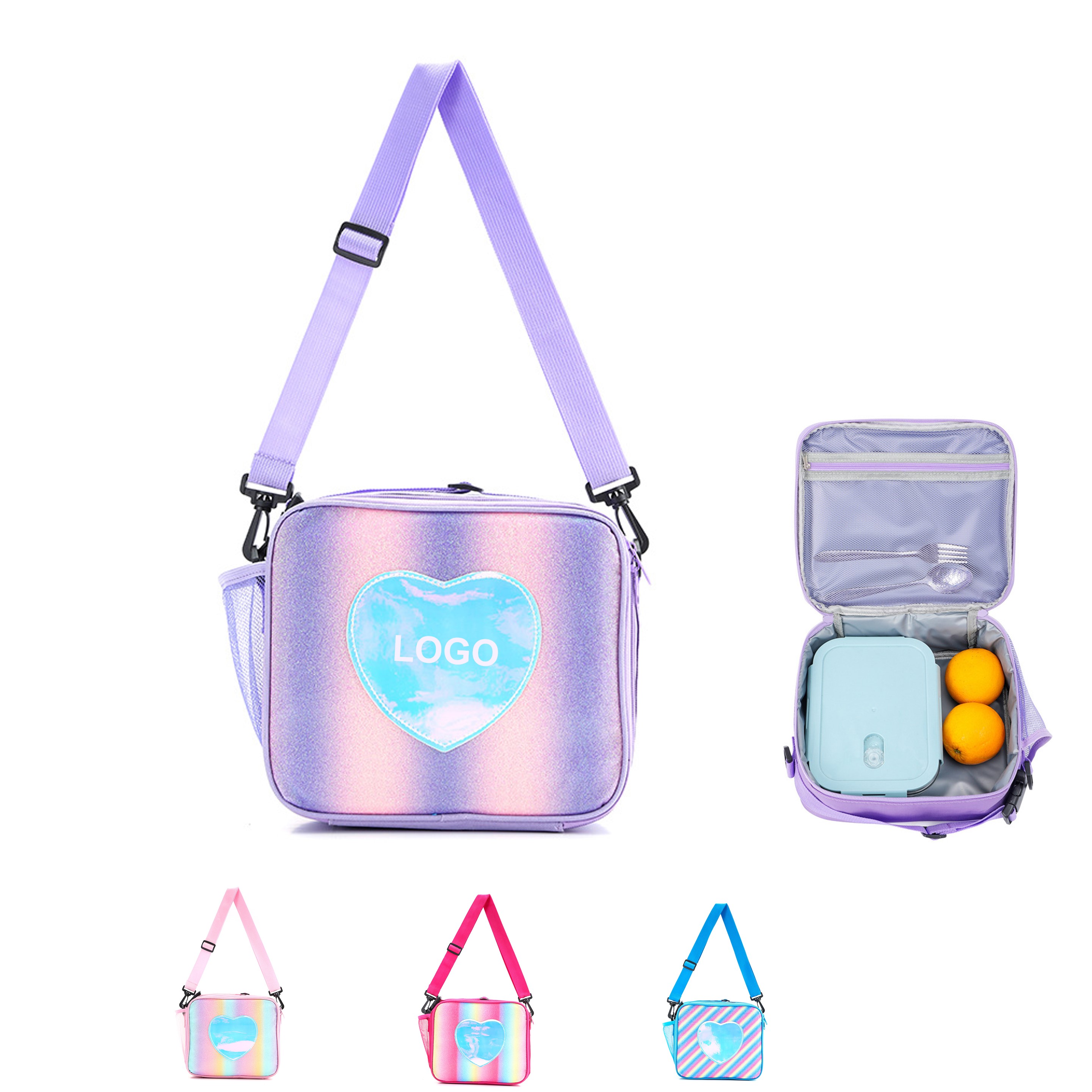Girls Lunch Bag (direct import) 4