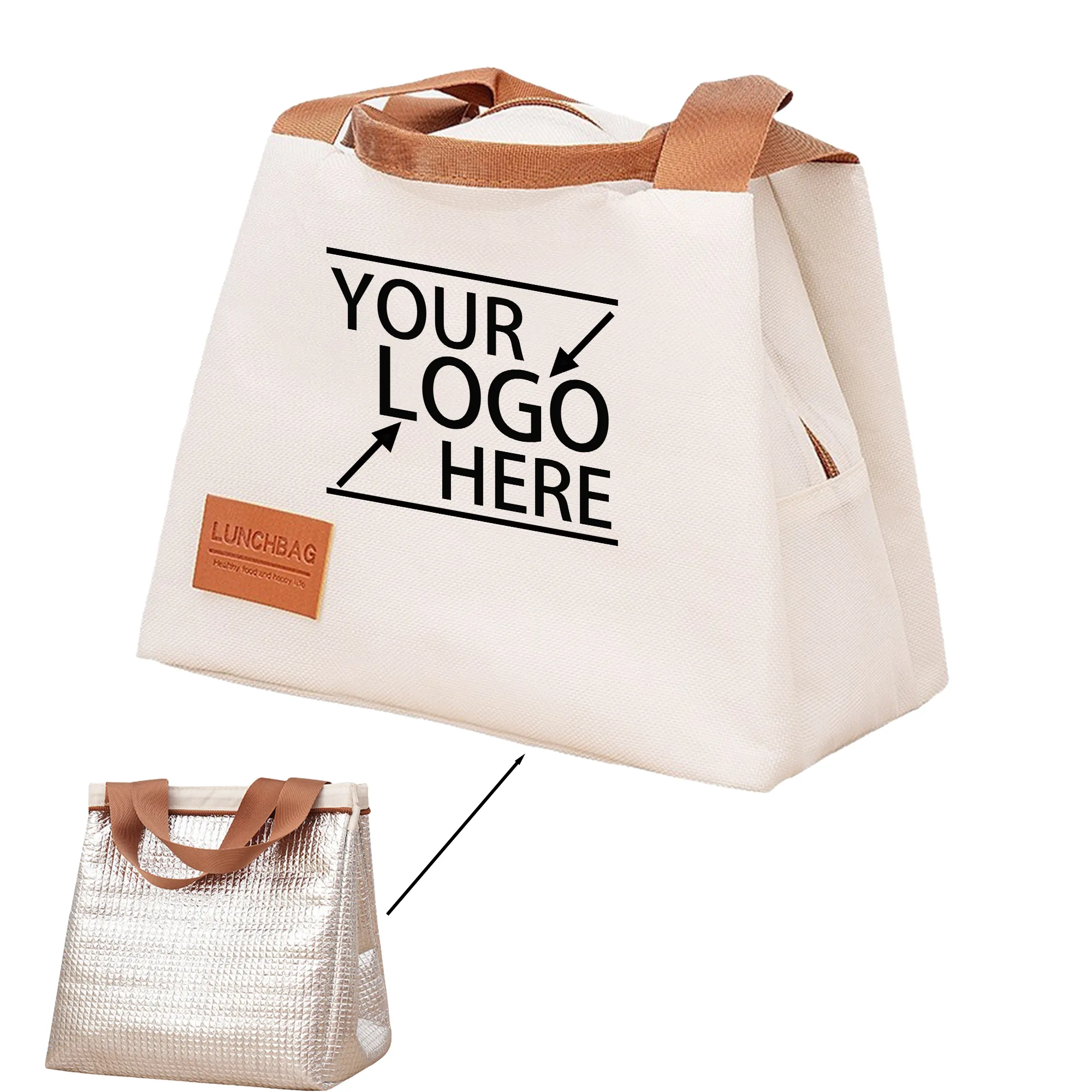 Oxford Cloth Insulated Tote Bag 2