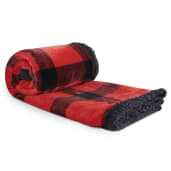 Field & Co.® Buffalo Plaid Sherpa Blanket 10