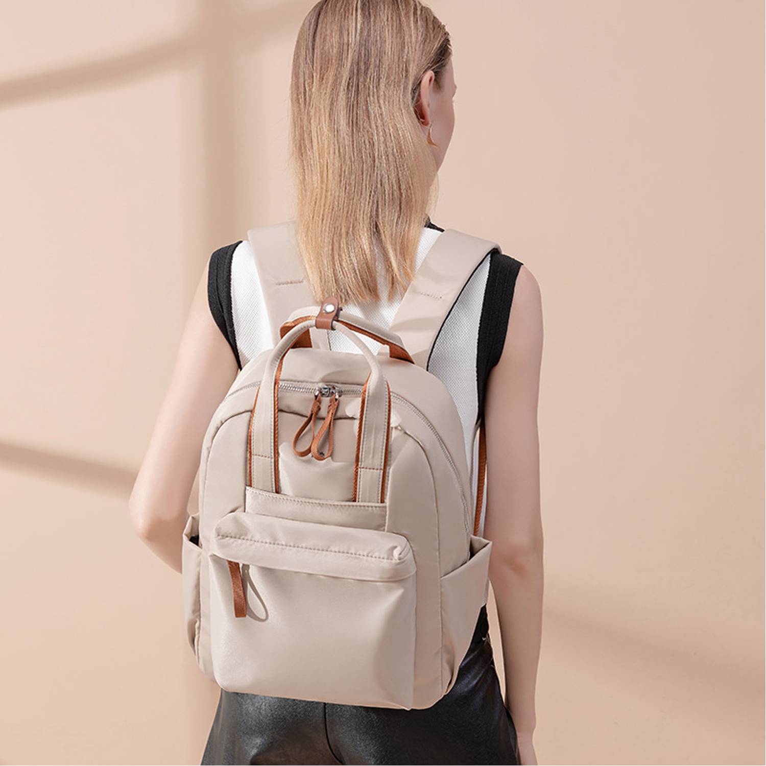 Oxford Laptop Backpack Fits 14-inch Notebook 6