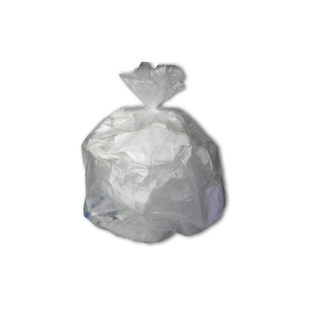 High Density Trash Liners - Clear 1000 Liners 2