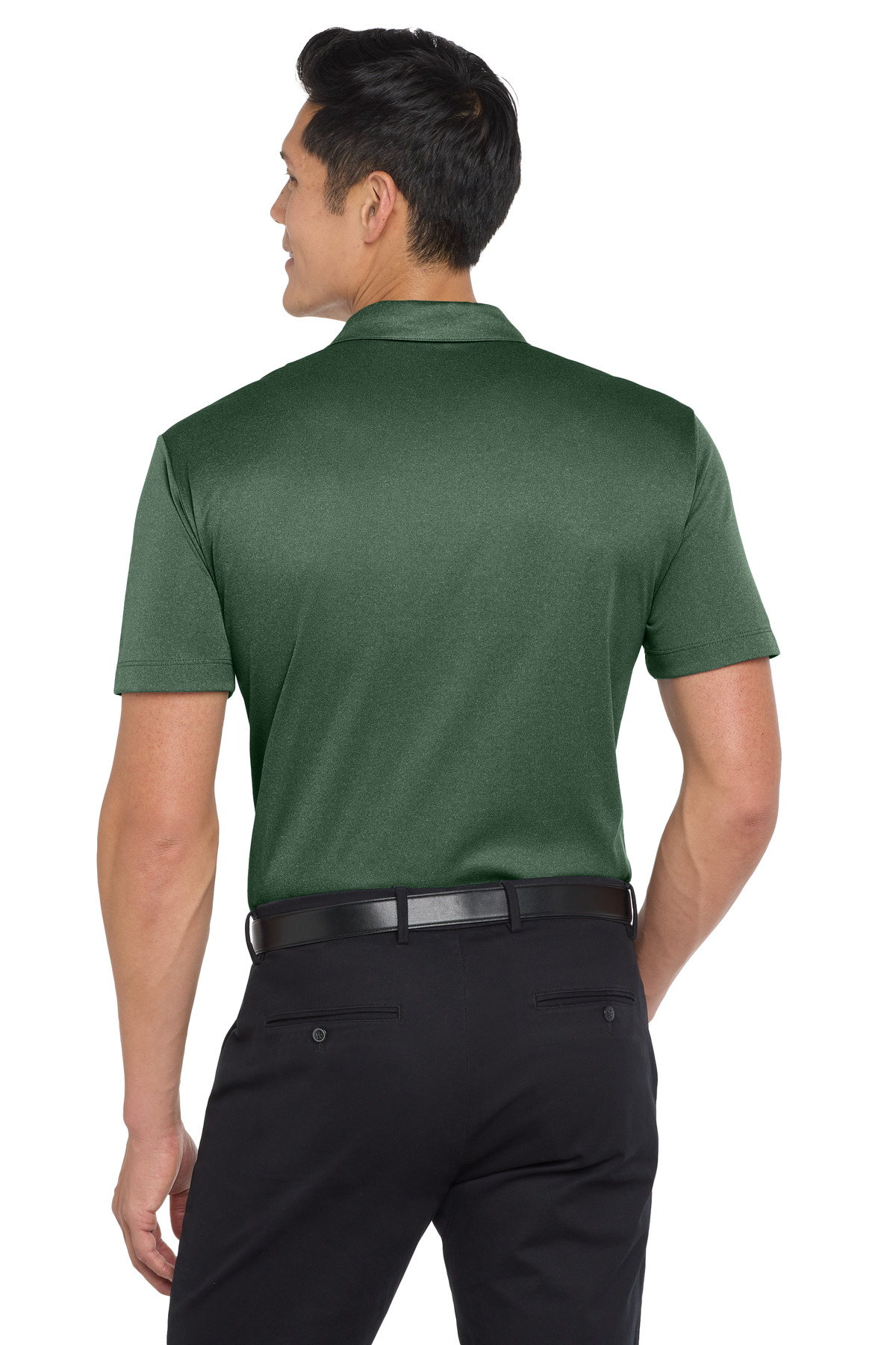 Port Authority Heathered Silk Touch Performance Polo. K542 36