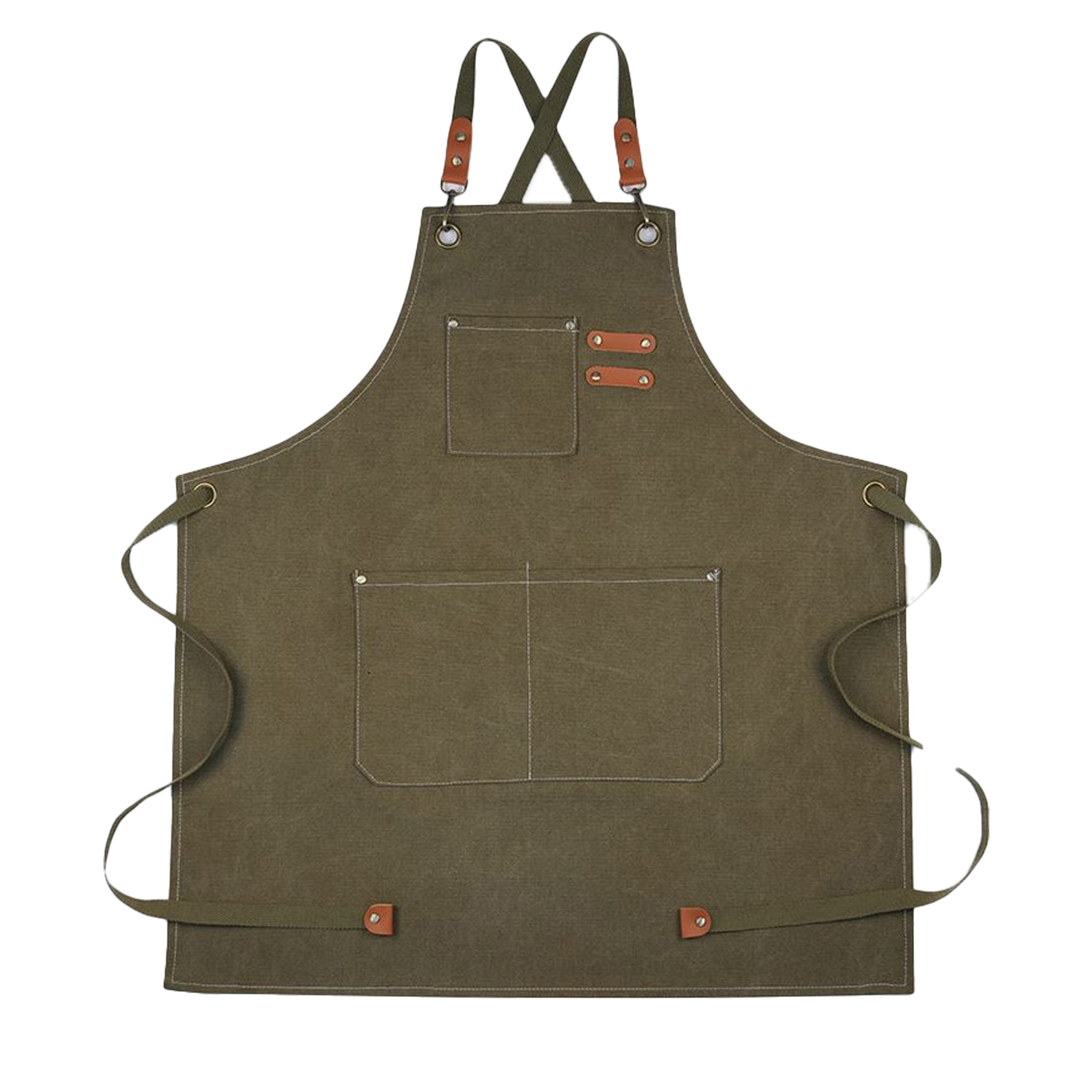 Durable Canvas Work Garden Apron 11