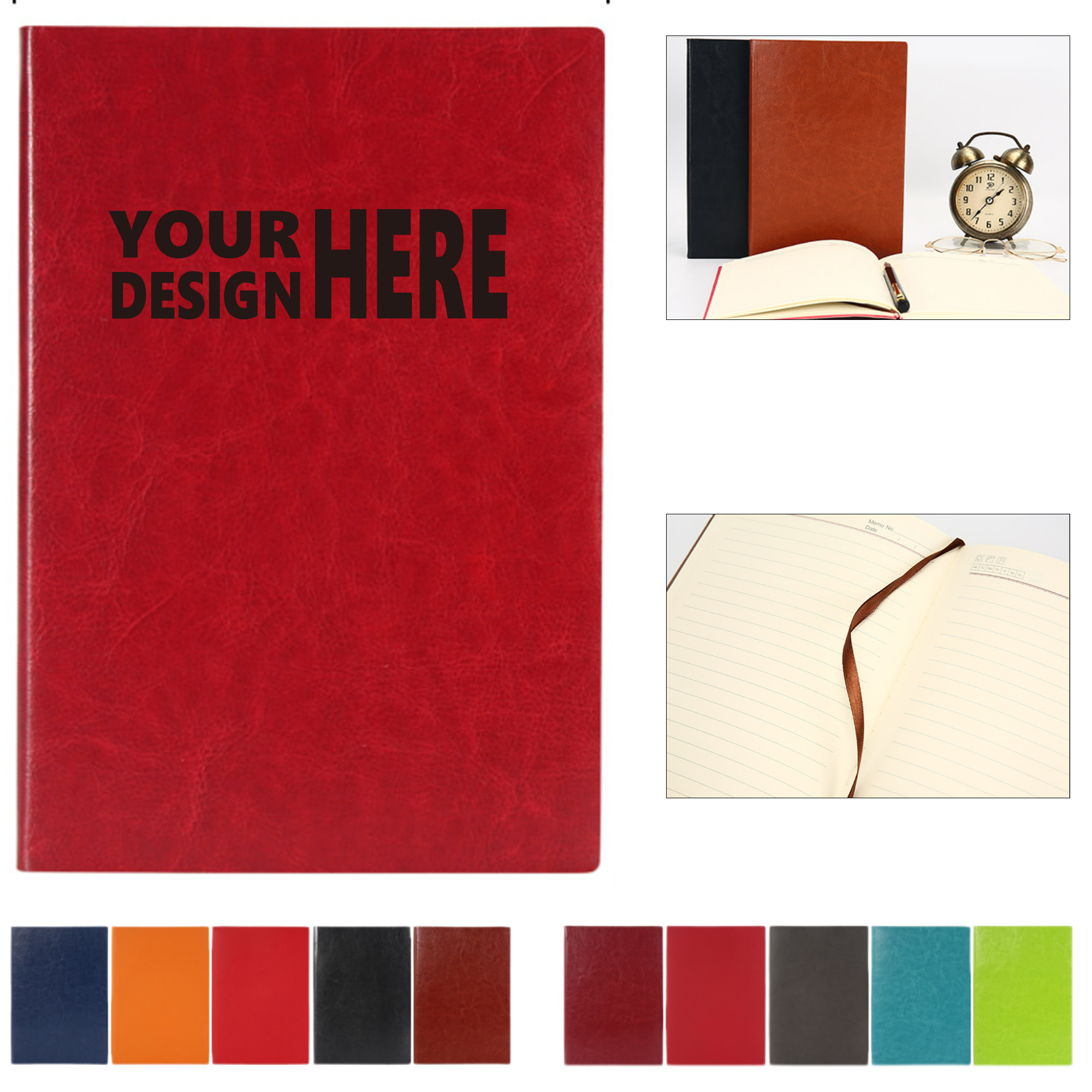 Elegant A5 Leather Journal 1