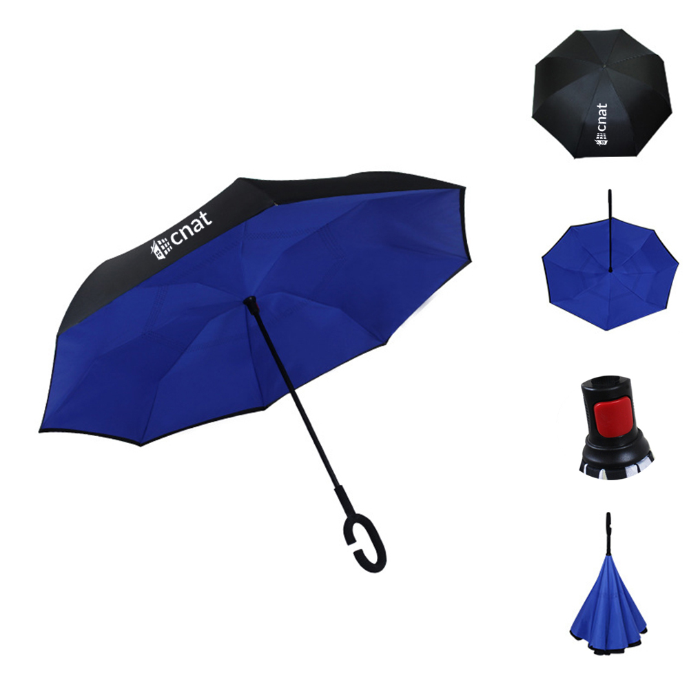 48" Arc Two-Tone Inversion Umbrella 2