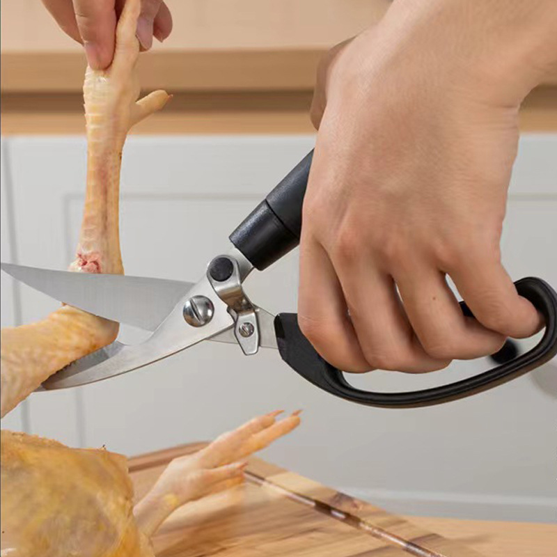 Versatile Home Kitchen Chicken and Fish Bone Cutting Scissor 2