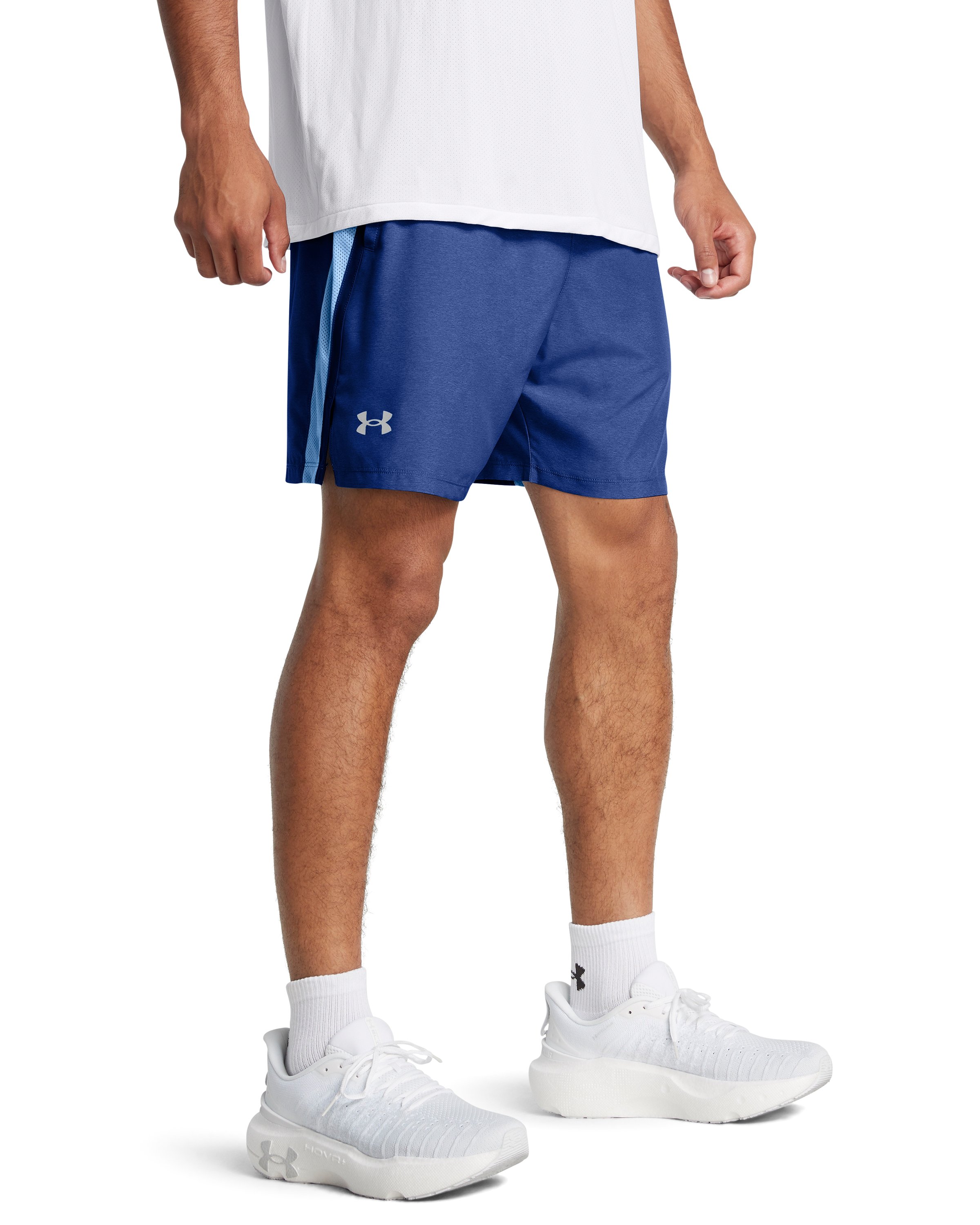 UA Launch Heather Men's 7'' Shorts 4