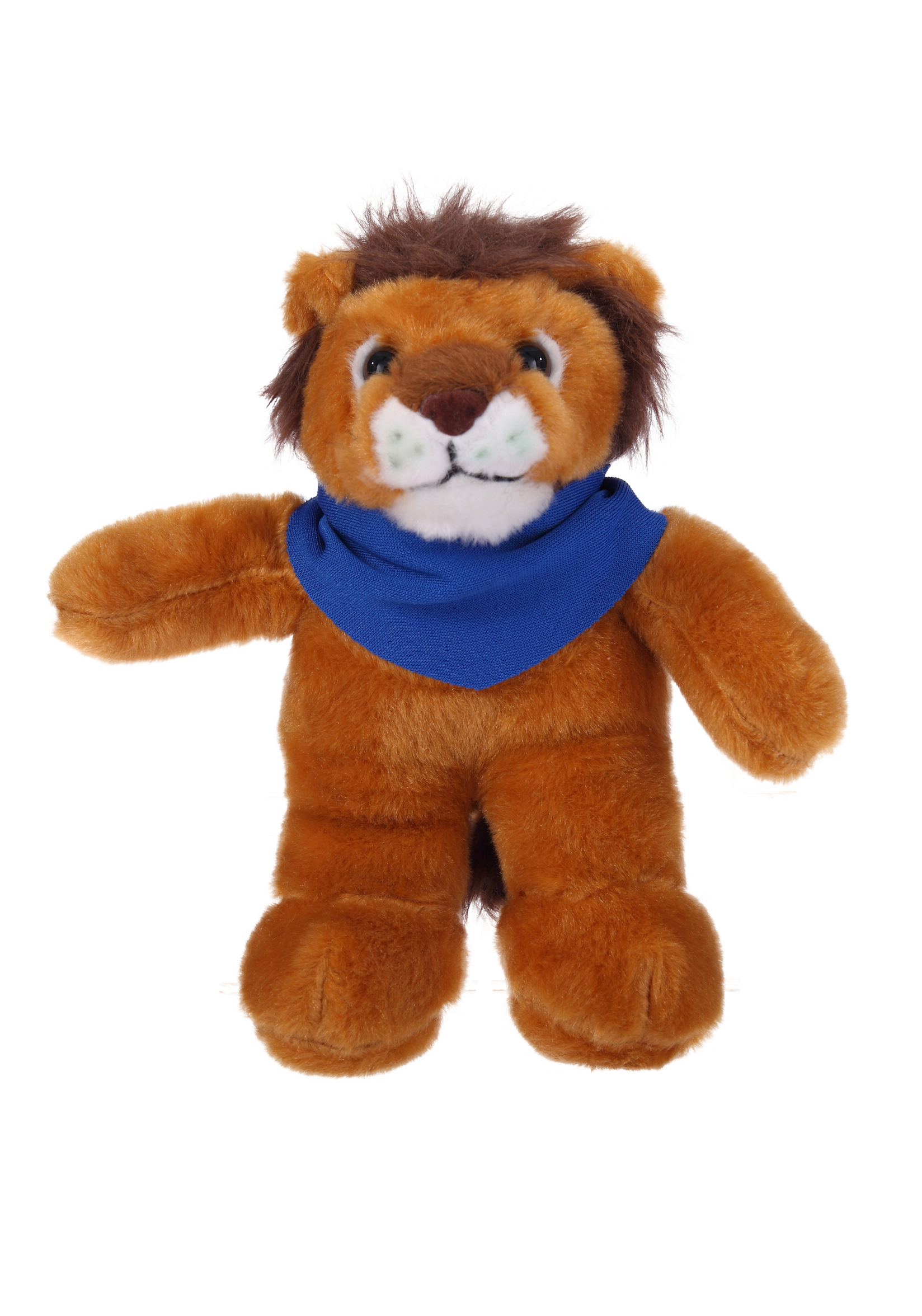 Soft Plush Stuffed Lion with Bandana 5
