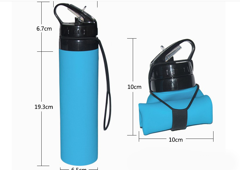 Silicone Fordable Water Bottle 2