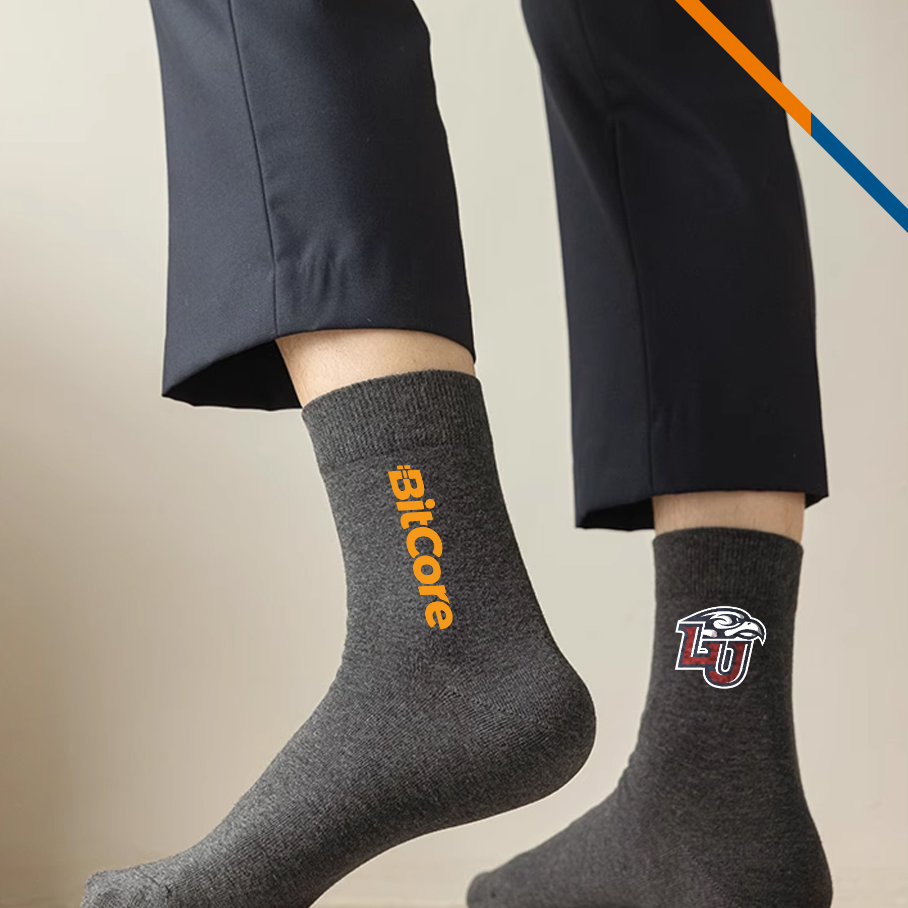 Lyman Men's Dress Socks 4
