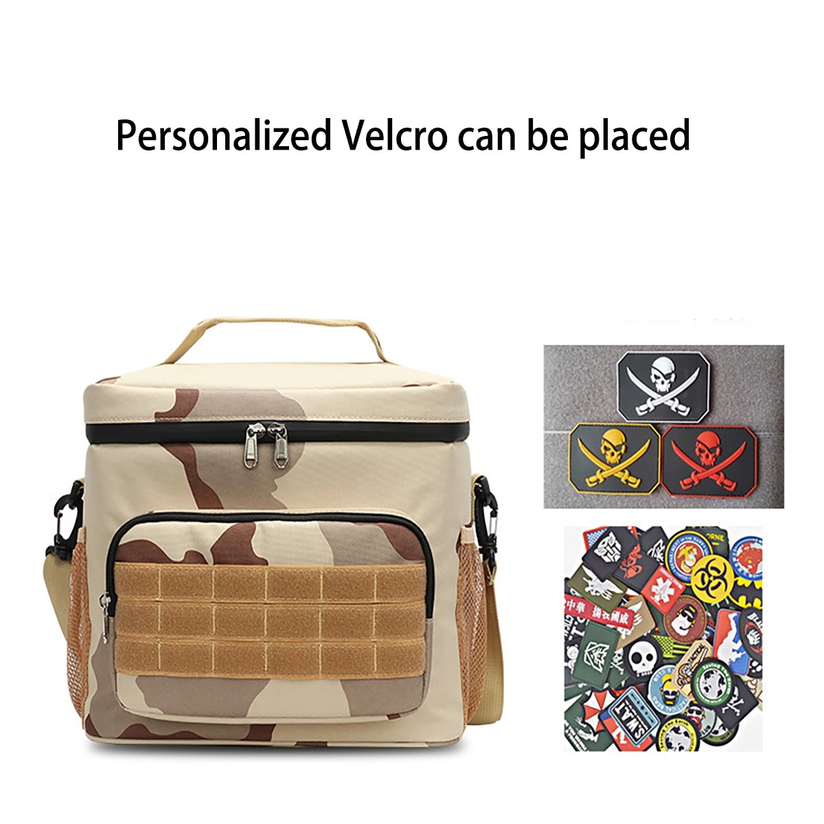 Camo Insulated Lunch Cooler Bag 4