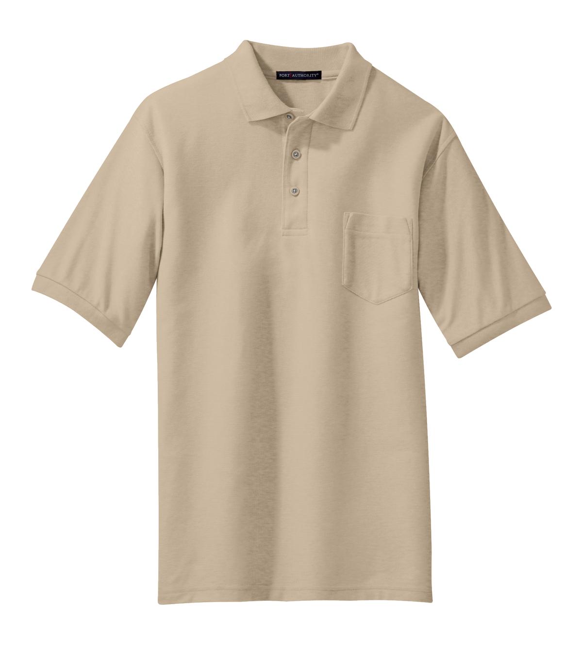 Port Authority Silk Touch Polo with Pocket. K500P 83
