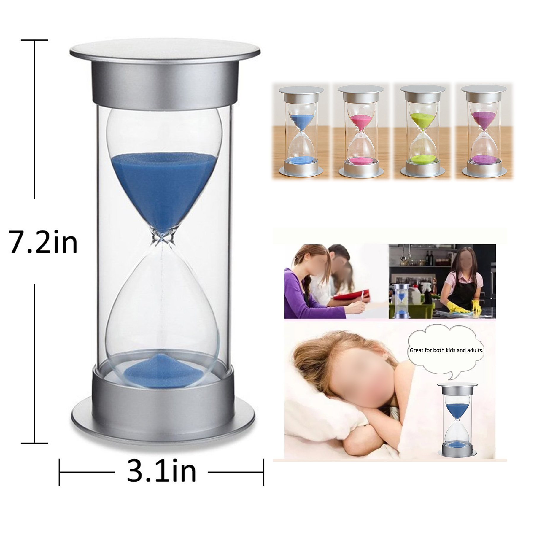 40 Minutes Sand Timer With Protective Covering