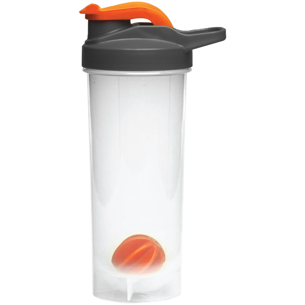 24 oz. Plastic Shaker Bottle with Mixer 2