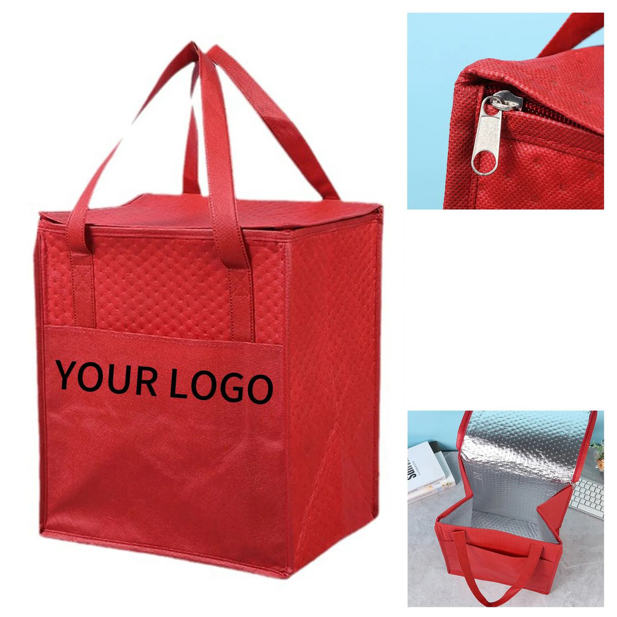 Compact Insulated Lunch Bag For Work Or School 2