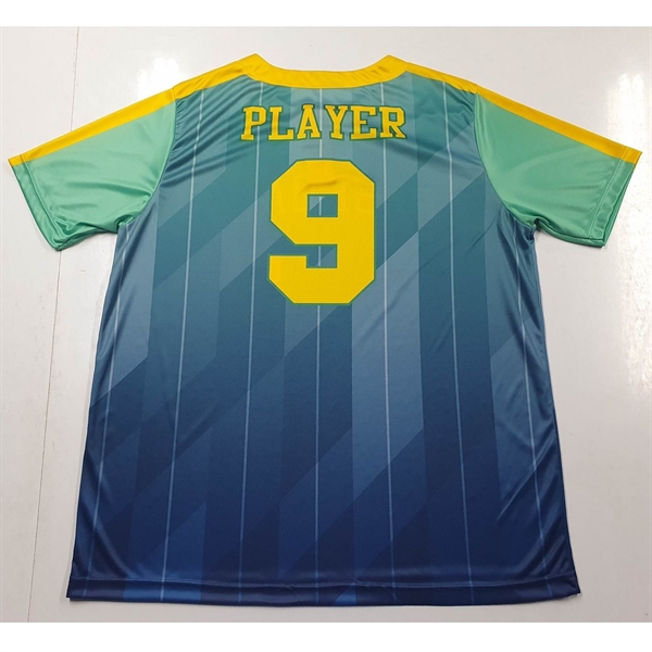 Sublimation UPF DriFit 2-Button Baseball Henley - Men Women 2