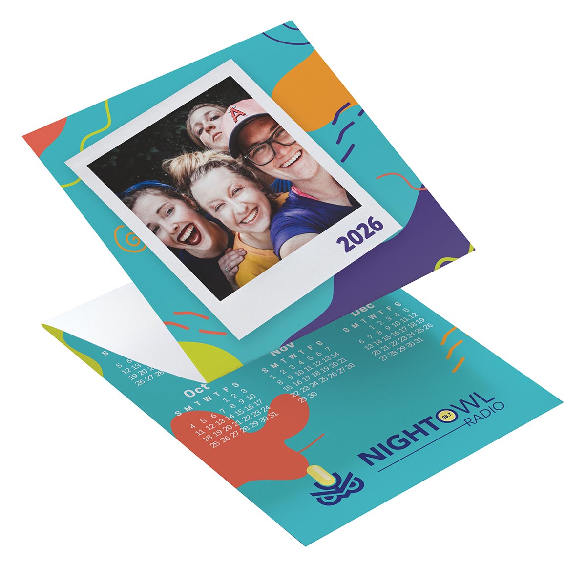 Custom Photo Trifold Calendar 3