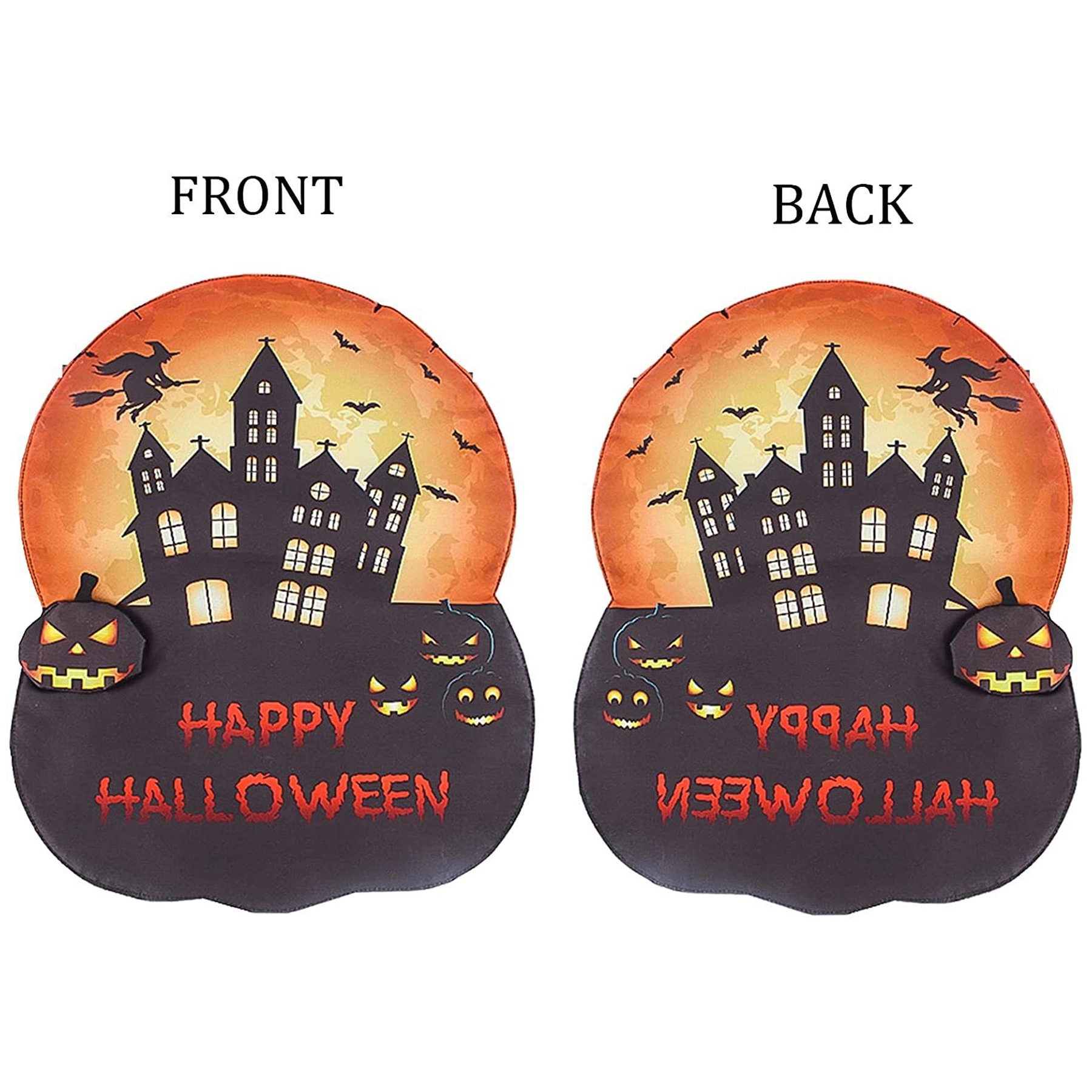 Halloween Garden Flag Double Sided Outdoor Pumpkin Yard Deco 4