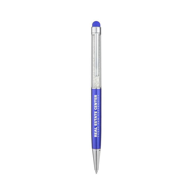 Princess Ballpoint Twist Stylus Pen (Blue)