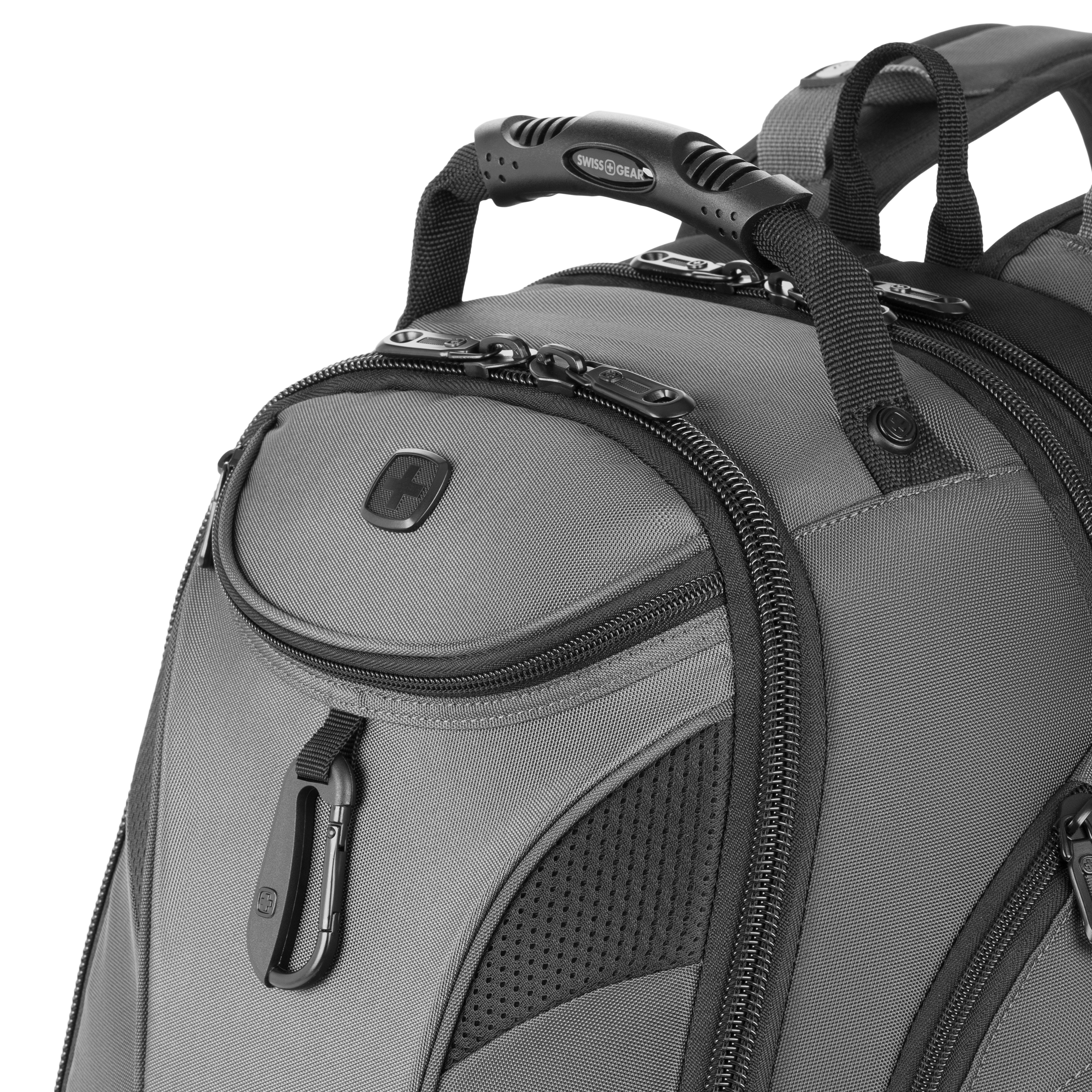 SWISSGEAR 5977 ScanSmart Dark Gray Laptop Backpack 11