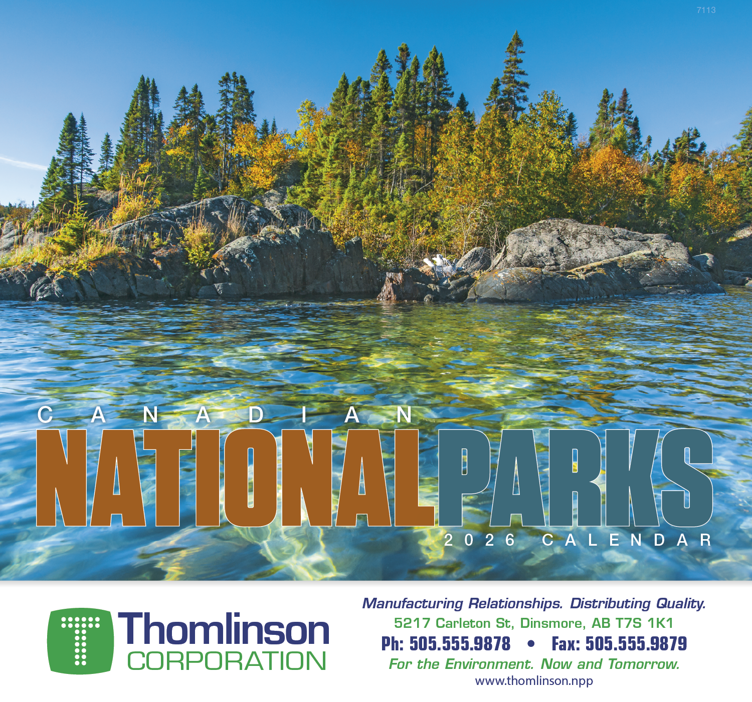 Good Value™ Canadian National Parks - Stapled Calendar 18
