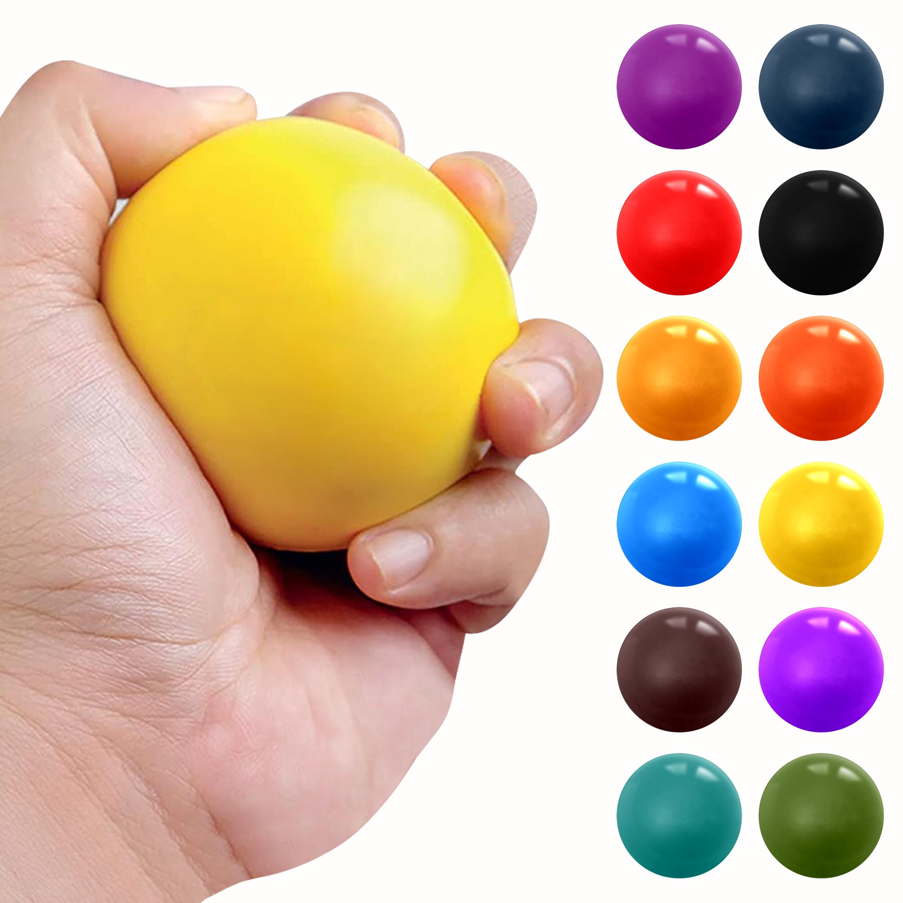 Stress Balls Colorful Foam Balls 1