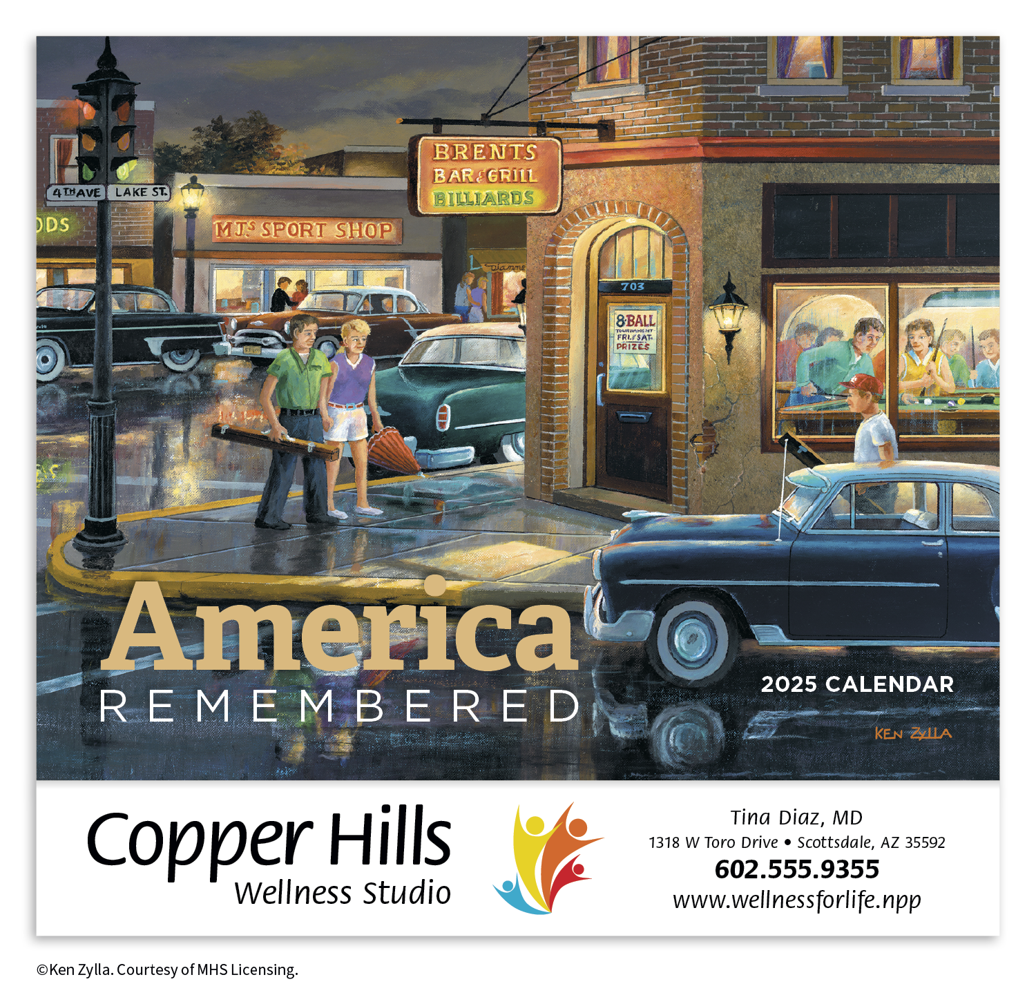 HotLine® Products America Remembered Appointment Calendar - Stapled 11