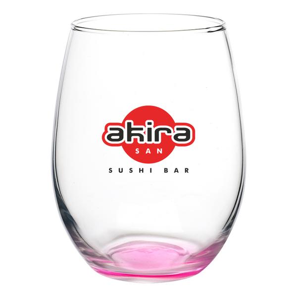 Liquid Lunch 15 oz Stemless Wine Glasses 28