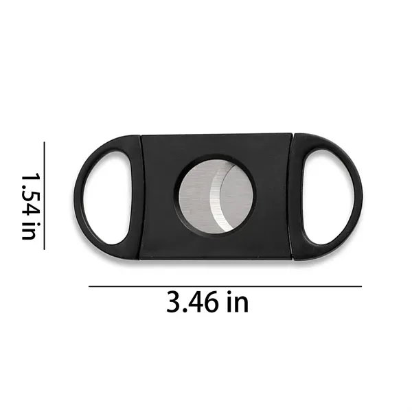 Stainless Steel Double Blade Cigar Cutter 3