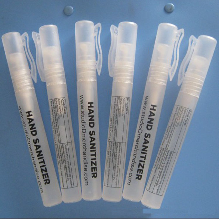 0.3 oz Clear Pen-shaped Hand Sanitizer 2