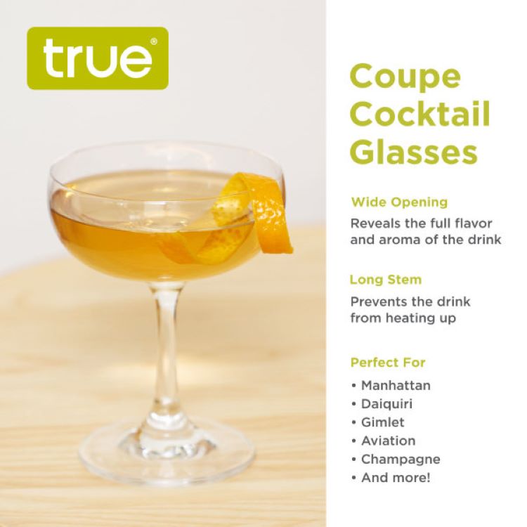 True® Coupe Glass, set of 4 6