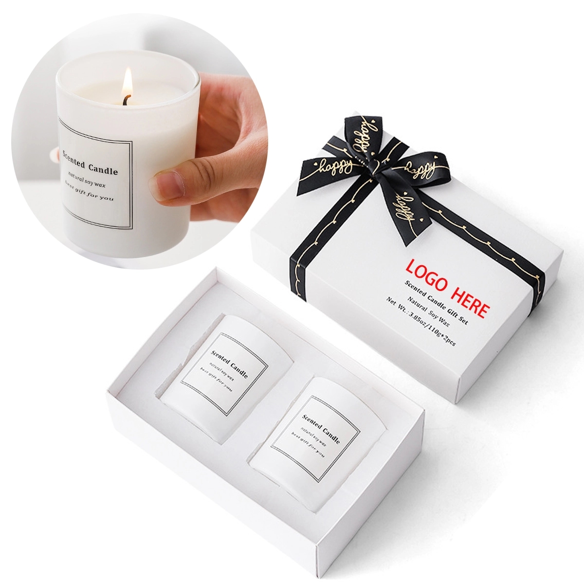 Candle With Gift Box 2