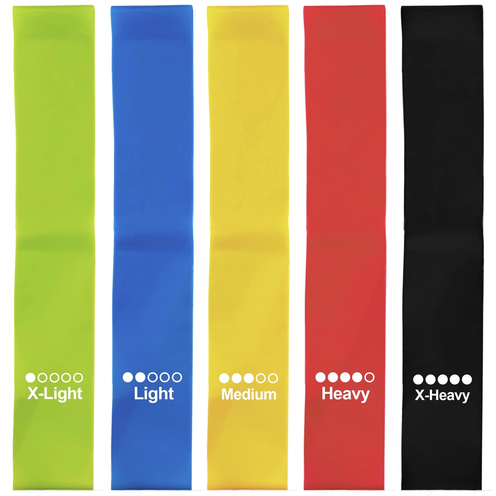 Yoga Resistance Bands with Pouch 3