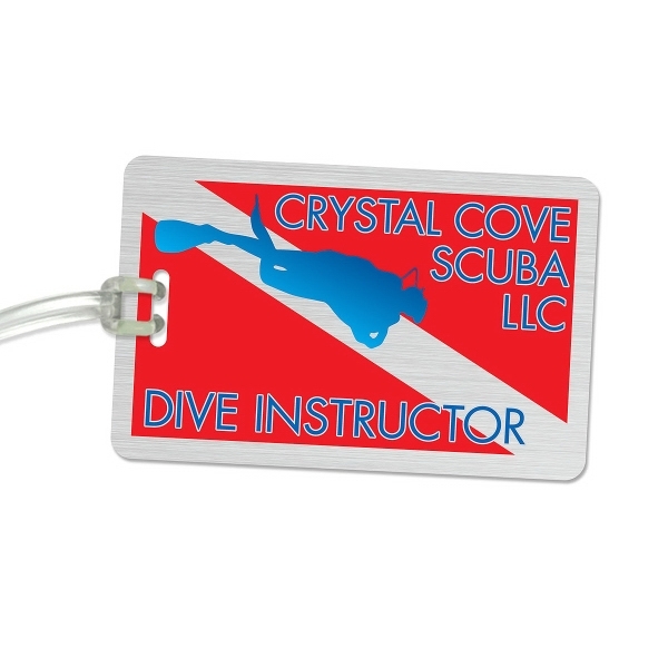 Luggage Tag - Aluminum - Small 2