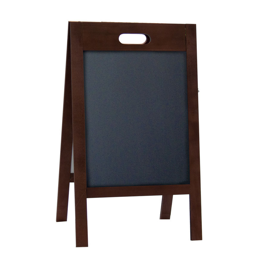A-Frame Chalkboard Sidewalk Sign with Handle 22" x 28"