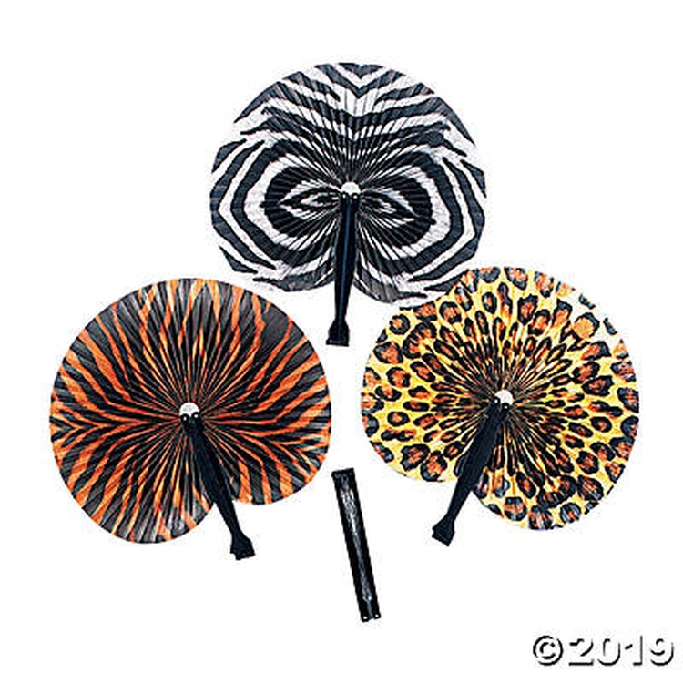 Safari Paper Fan 3