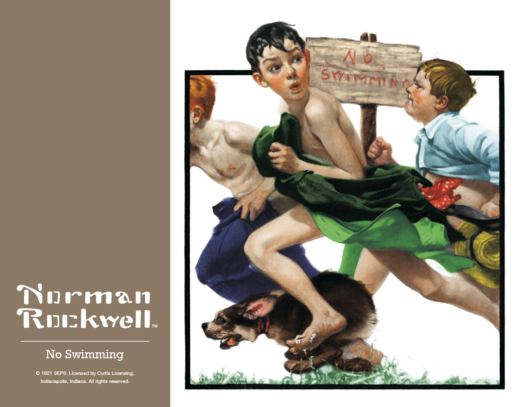 HotLine® Products Norman Rockwell Appointment Calendar - Spiral 9