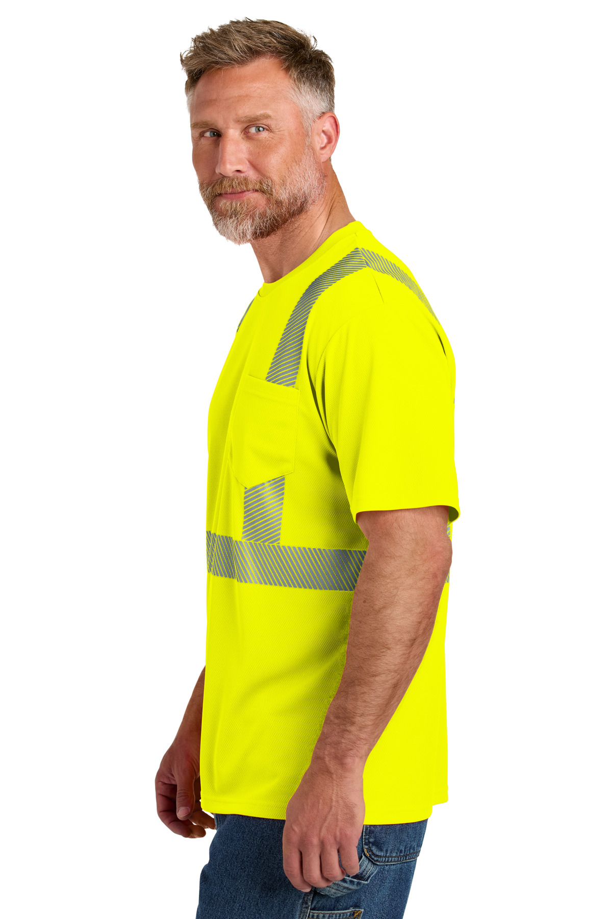 CornerStone ANSI 107 Class 2 Segmented Tape Tee CS204 4