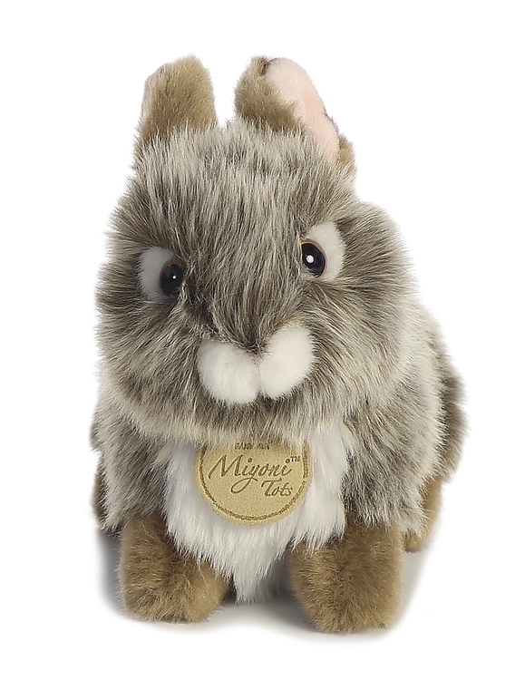 7" Baby Bunny Grey