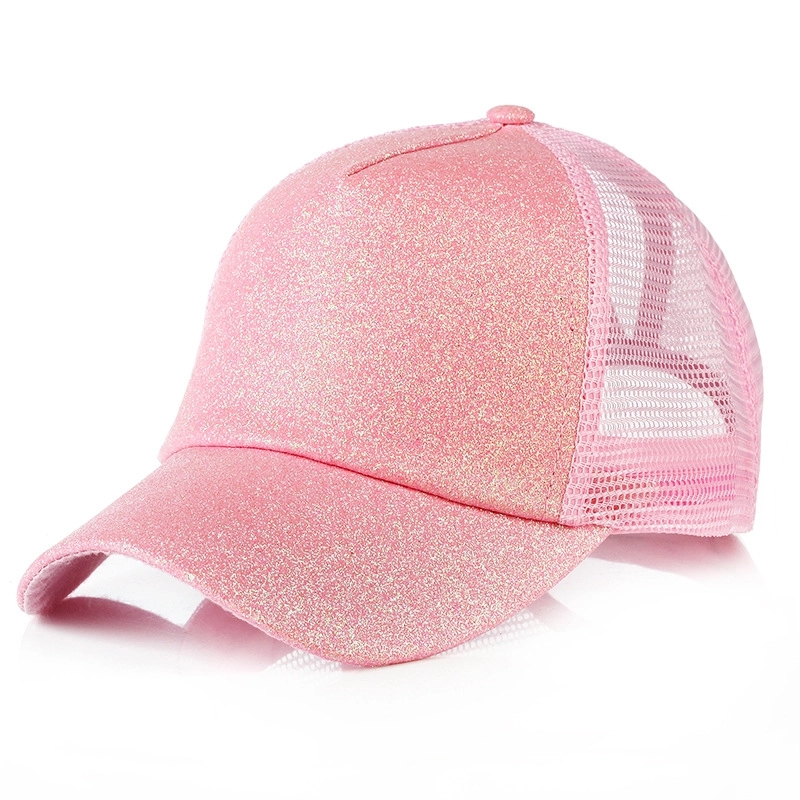 Glitter Ponytail Mesh Cap 5