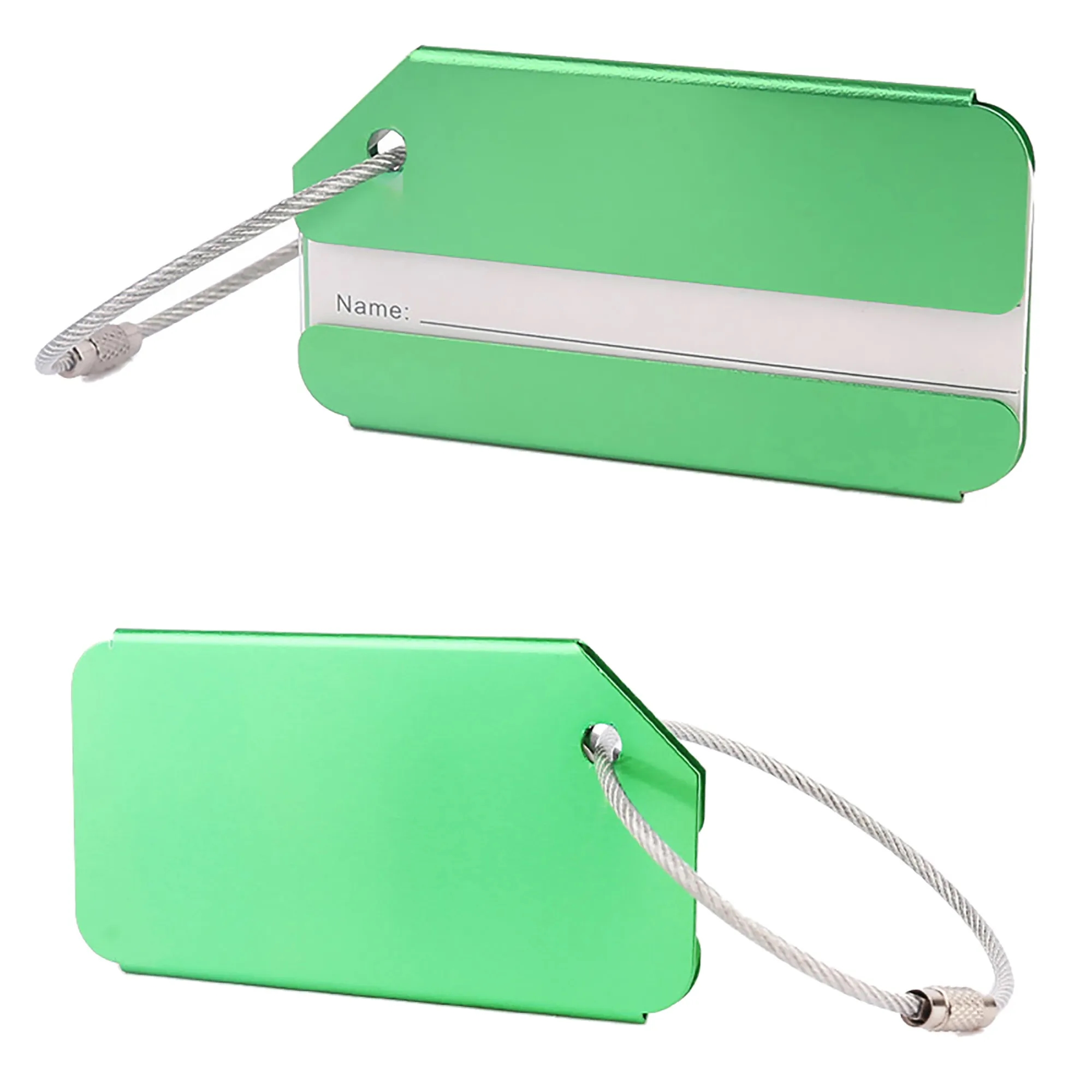 Aluminum Luggage Tag 1