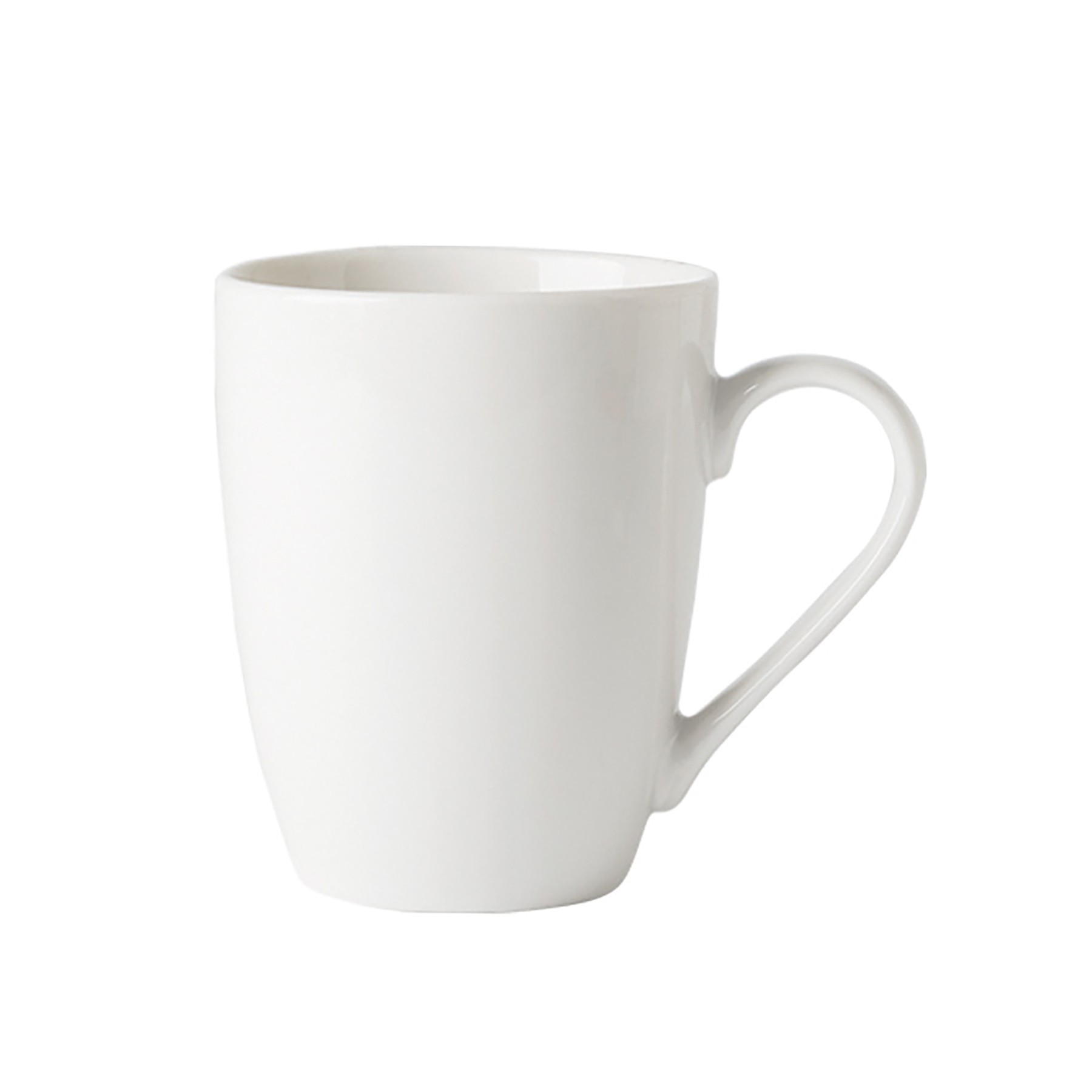 11 Oz Pure White Classic Mark Ceramic Mug 1