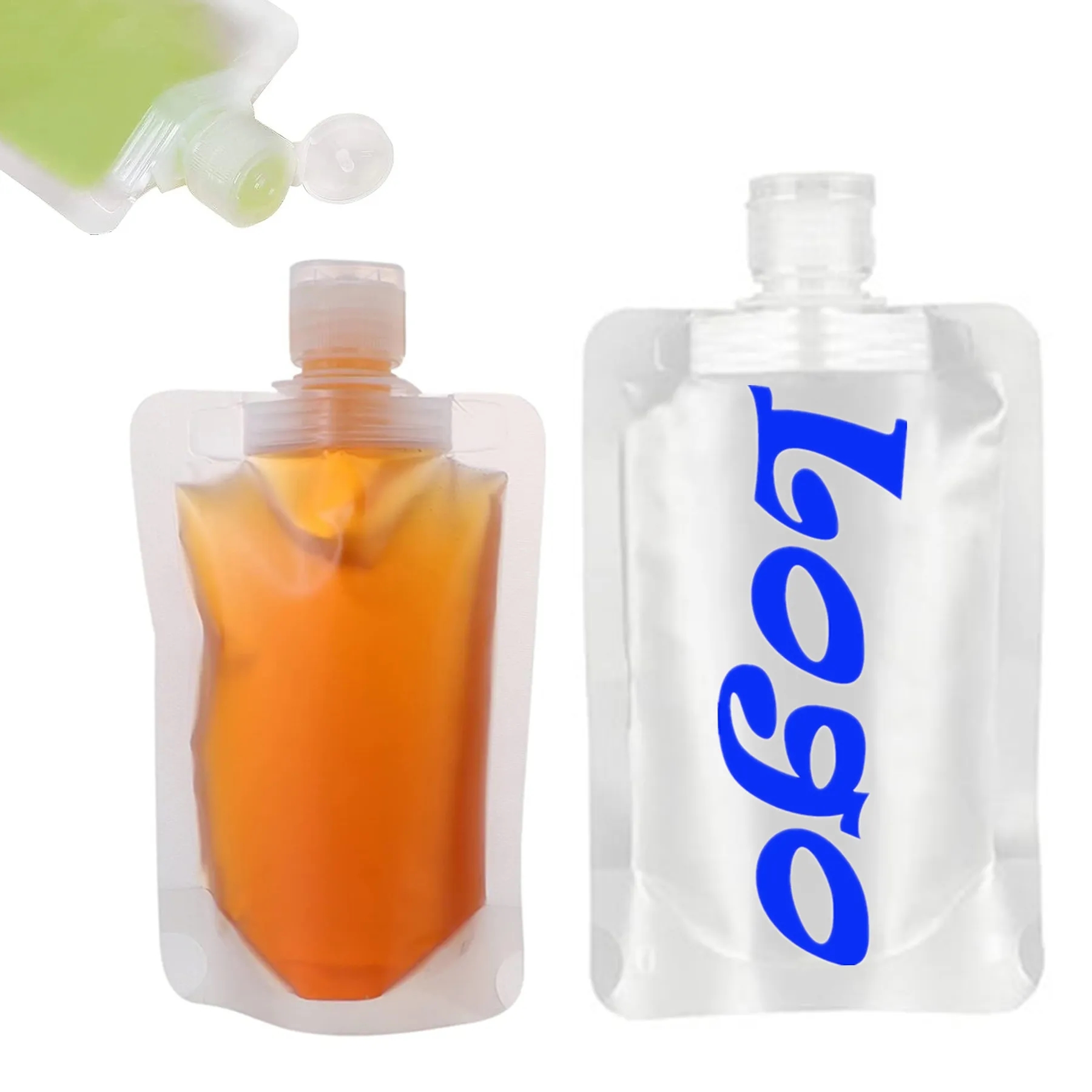 Plastic Pouch Flasks 4