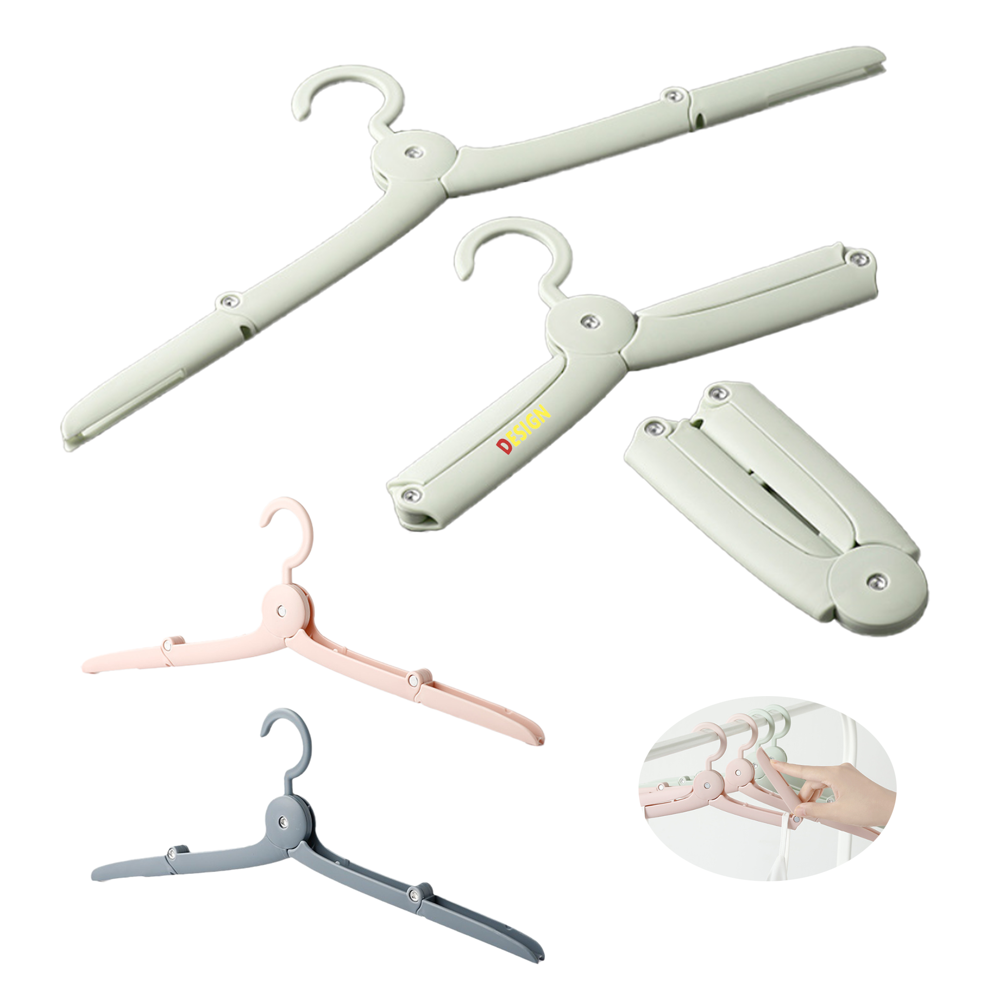Lightweight Portable Clothes Hanger for Events 2